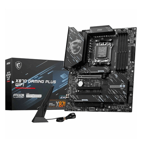 MSI X870 GAMING PLUS WIFI MOTHERBOARD 911-7E47-005 (3 YEARS WARRANTY)