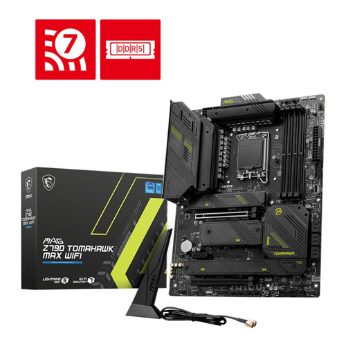 MSI MAG Z790 TOMAHAWK MAX WIFI MOTHERBOARD 911-7E25-028 (3 YEARS WARRANTY)
